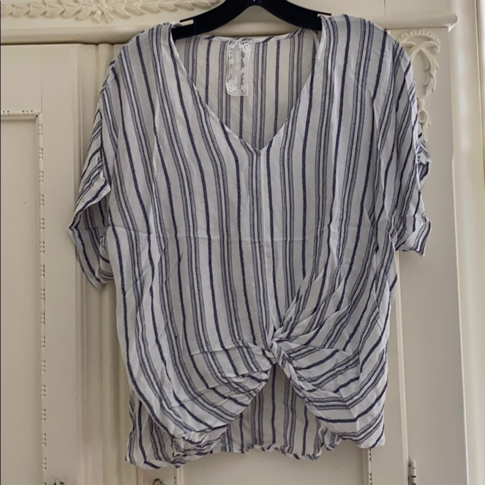 Twist Front Tunic